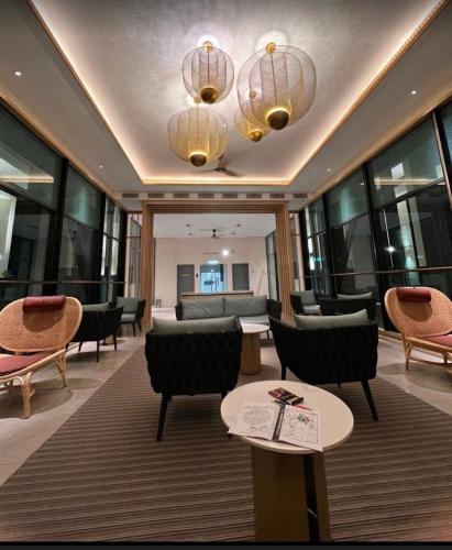 Et opholdsområde på M adora Kuala Lumpur Studio Room