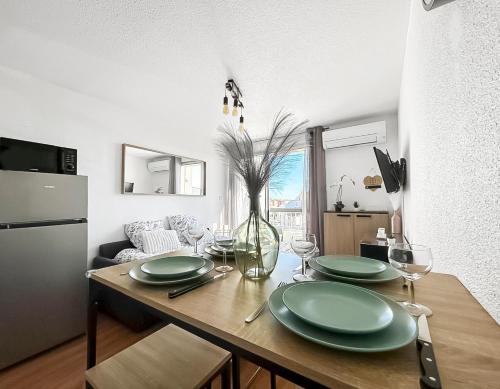 Studio lumineux au cœur du Cap d Agde