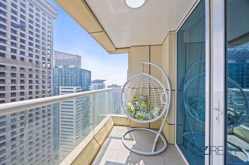 2BR Aegean Charm Sulafa Tower, Canal View & Gym