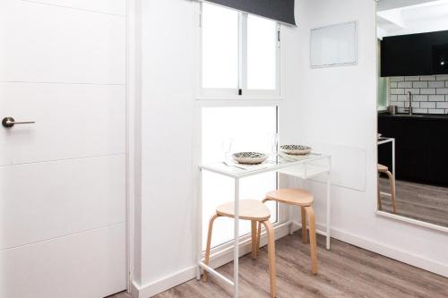 Køkken eller tekøkken på GoToSeville Mini Studio