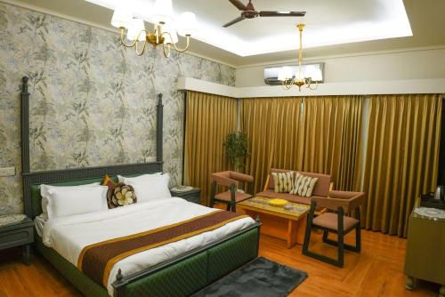 Ένα ή περισσότερα κρεβάτια σε δωμάτιο στο Marigold House