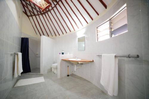 Koupelna v ubytování Bayside Resort Lake Victoria- Mbita