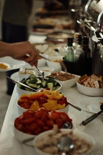 Jídlo v hotelu nebo okolí