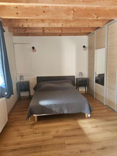 Postel nebo postele na pokoji v ubytování Maison de vacances