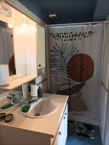 ห้องน้ำของ Studio des Ventoulines