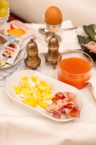 Mad på bed and breakfast-stedet eller i nærheden