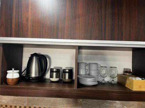 Kuchyň nebo kuchyňský kout v ubytování Duplex 2 Villa Ramallo