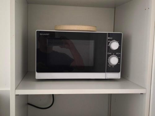 BeaurepaireにあるChez Mimiの電子レンジ