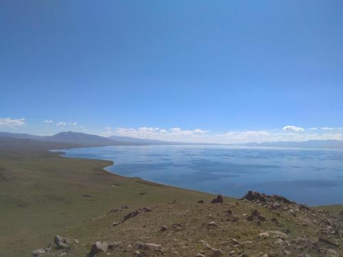 a view of a large body of water at South Gate of Bishkek in Bishkek