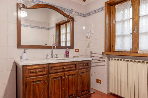 Koupelna v ubytování Villa Camelia Tuscany