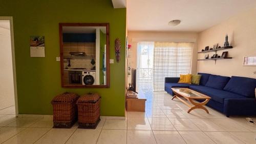 Posezení v ubytování Beautiful Apartment near the Sea