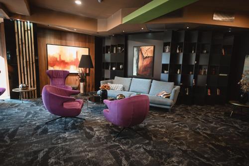 Posezení v ubytování Hotel Arka