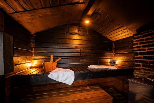 Spa o instalaciones de bienestar en Experience amazing Ivalo 4,5km from the AirPort