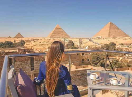 Μπαλκόνι ή βεράντα στο Je wel Grand Pyramids Hotel