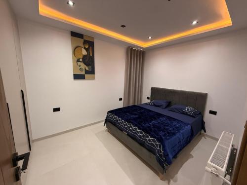 Postel nebo postele na pokoji v ubytování Modern S3 in Nabeul