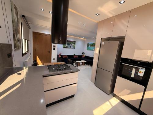 Kuchyň nebo kuchyňský kout v ubytování Modern S3 in Nabeul