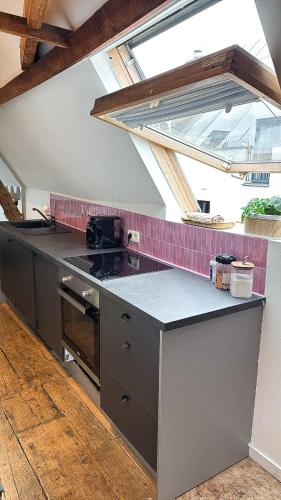 Afbeelding uit fotogalerij van Cosy Authentiek Penthouse in Antwerpen