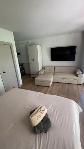 Кровать или кровати в номере Avani