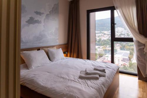 Foto Emerald Gems in Limak's Central Diamond Residences in Skopje with Free Private Parking & Fast Wi-Fi 6