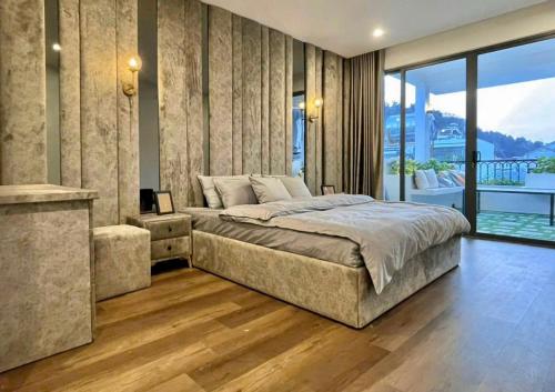 Postel nebo postele na pokoji v ubytování The Connect Villa - Vũng Tàu