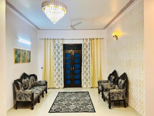 Hotel Lake Vista Staysにあるシーティングエリア