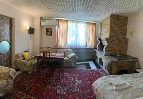 Posezení v ubytování Guest House Lilia