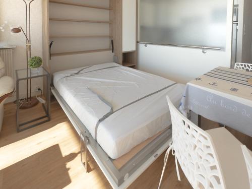 Studio spacieux 4 pers face plage avec balcon