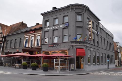 Das Gebäude in dem sich das Hotel befindet