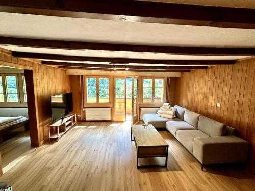 Χώρος καθιστικού στο Scenic Stay Grindelwald Interlaken & Lauterbrunen