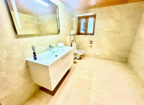 Ένα μπάνιο στο Scenic Stay Grindelwald Interlaken & Lauterbrunen