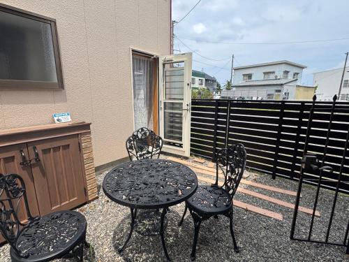 Balkón nebo terasa v ubytování Guest house MICHISHIO