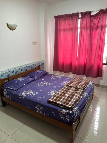 Postel nebo postele na pokoji v ubytování Gorly beach Blok A