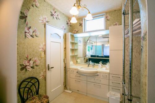 Phòng tắm tại No1 Private Villa Honcho 広々4LDK 一棟貸切