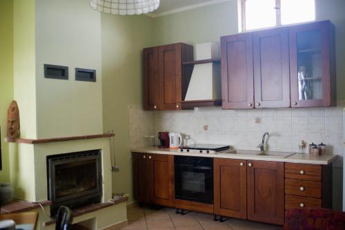 Η κουζίνα ή μικρή κουζίνα στο Ca' D'la Pèisa