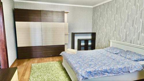Katil atau katil-katil dalam bilik di Silver Apartments