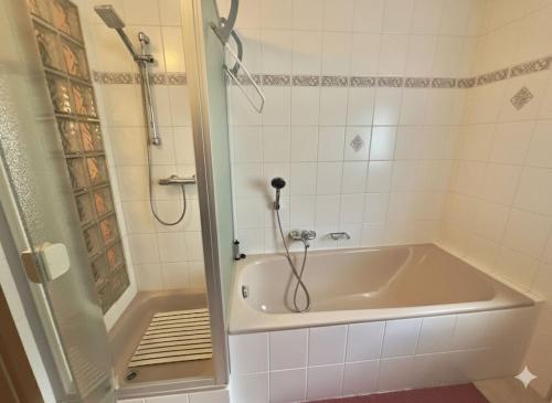 Koupelna v ubytování Ferienoase Bad Wörishofen