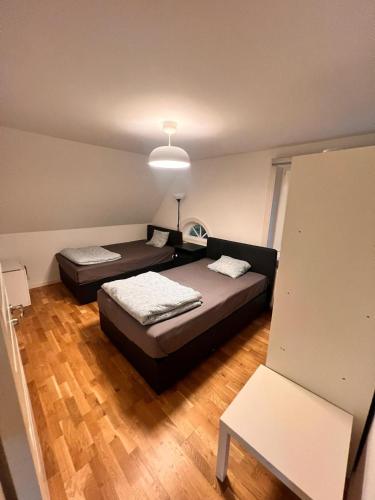 Postel nebo postele na pokoji v ubytování FF Accomodation