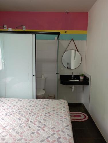 Letto o letti in una camera di Aráras Suites