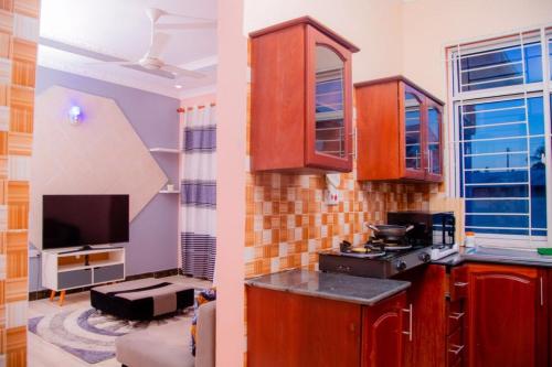 Η κουζίνα ή μικρή κουζίνα στο Vee Sweet Villa 2