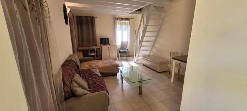 Posezení v ubytování Villa Salachouri