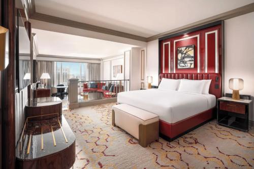 The Venetian Resort Las Vegas By Suiteness房間的床