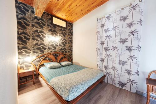 Ένα ή περισσότερα κρεβάτια σε δωμάτιο στο Appartement Proche Quai Rouget