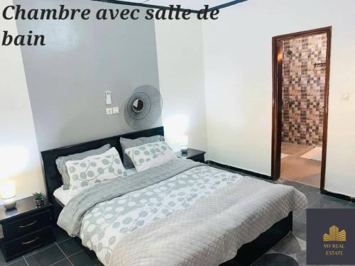 Postel nebo postele na pokoji v ubytování Hébergement Petit rivière