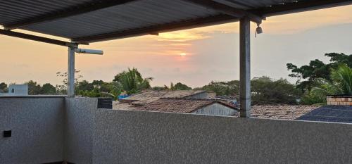 a view from the roof of a house at Dima's in Porto Seguro