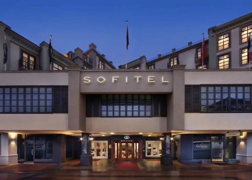 a building with the word so called at Sofitel Queenstown Hotel & Spa in Queenstown