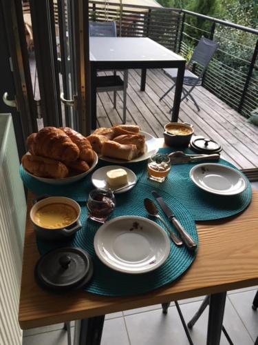 Mad på bed and breakfast-stedet eller i nærheden