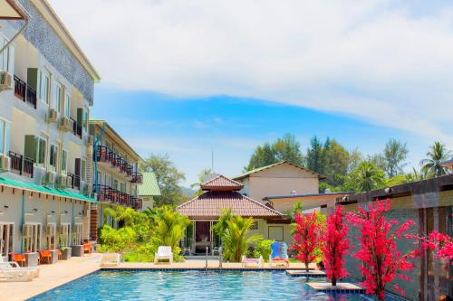 Bazén v ubytování Phi Phi Maiyada Resort nebo v jeho okolí