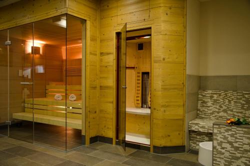 Koupelna v ubytování Hotel Maria Theresia