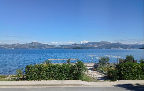Lovely Apartment In Janjina With House Sea View