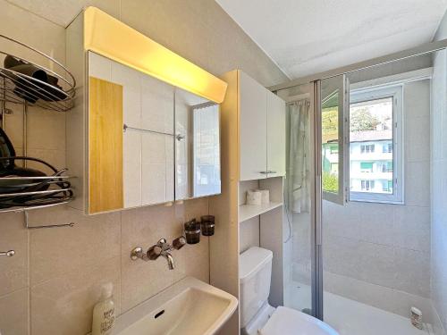 Koupelna v ubytování Casa Alps Sion - Swiss Alps